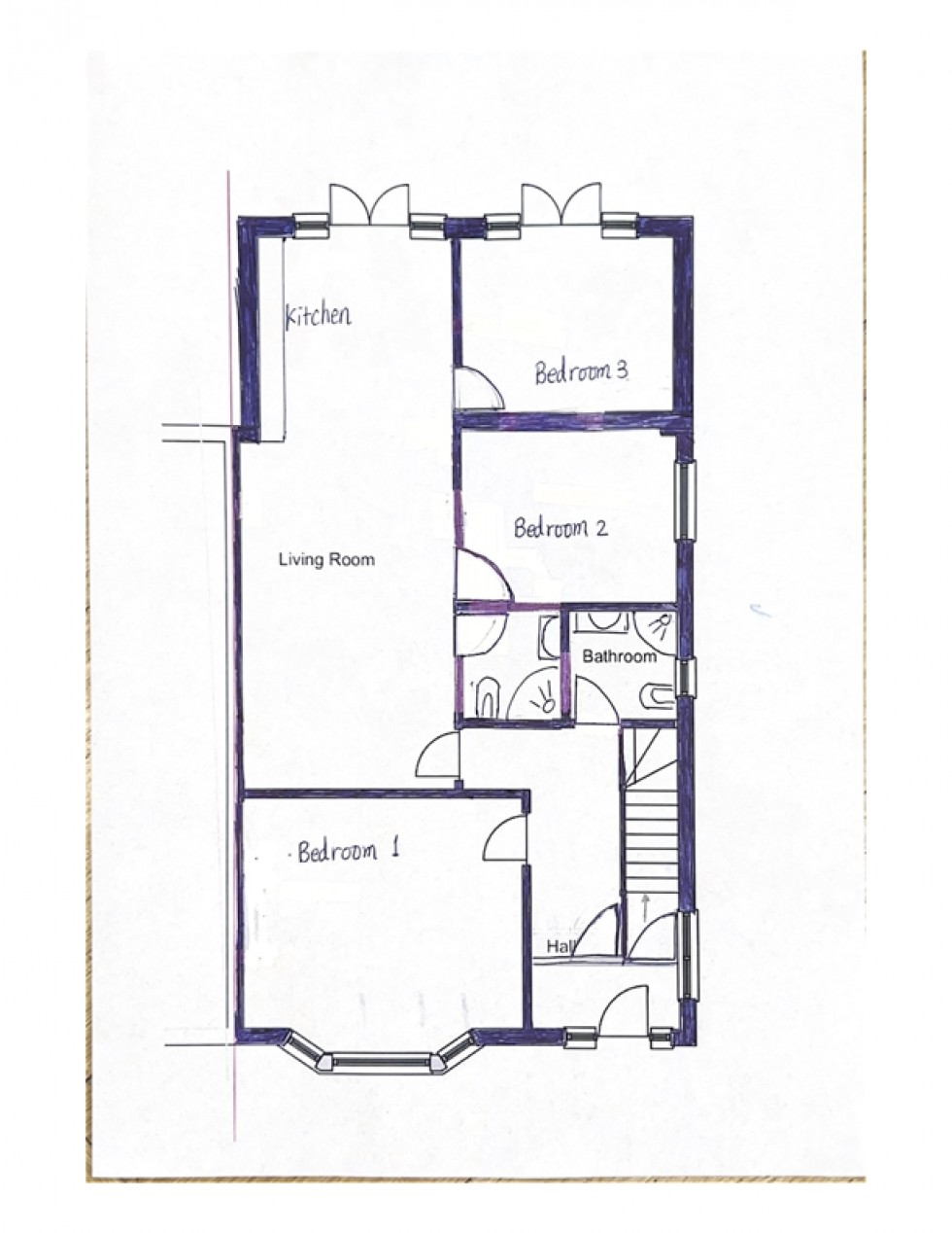 Floorplan for North End Road, London