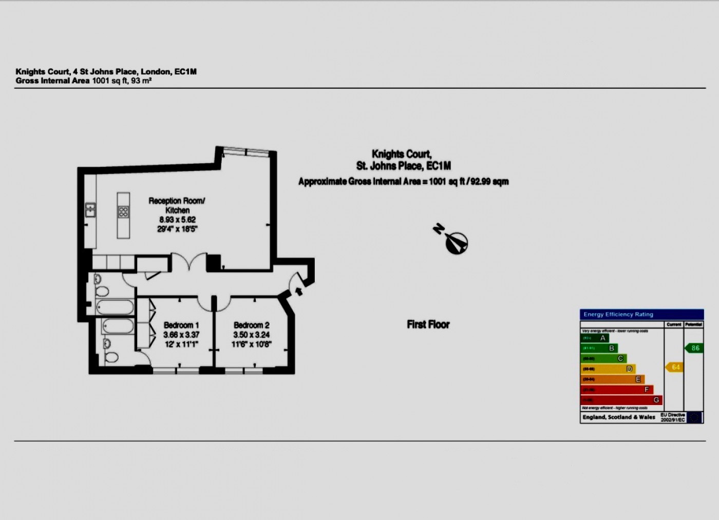 Images for floor Knights Court, 4 St. John's Place, London EAID: BID:88estateagency
